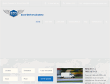 Tablet Screenshot of eds-exceldeliverysystems.com